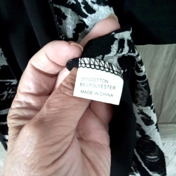 New Papa Black Mesh Open Duster XL - Picture 8 of 11